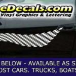 CFG218 Checkered Flag Decal