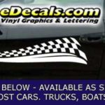 CFG220 Checkered Flag Decal