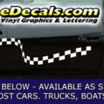 CFG221 Checkered Flag Decal
