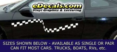 CFG221 Checkered Flag Decal