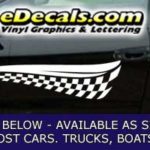 CFG224 Checkered Flag Decal