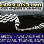 CFG226 Checkered Flag Decal