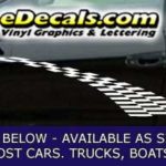 CFG228 Checkered Flag Decal