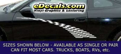 CFG228 Checkered Flag Decal