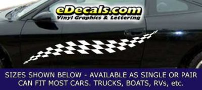 CFG231 Checkered Flag Decal