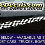 CFG241 Checkered Flag Decal