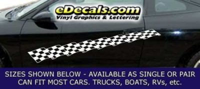 CFG241 Checkered Flag Decal