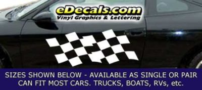 CFG246 Checkered Flag Decal