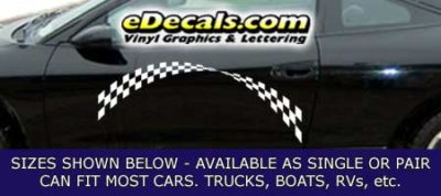 CFG248 Checkered Flag Decal