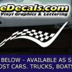 CFG249 Checkered Flag Decal