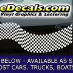 CFG251 Checkered Flag Decal