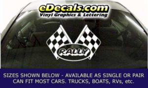 CFG261 Checkered Flag Decal