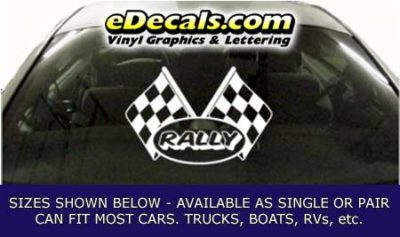 CFG261 Checkered Flag Decal