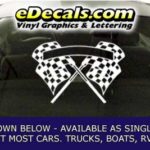 CFG264 Checkered Flag Decal
