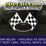 CFG267 Checkered Flag Decal