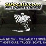 CFG269 Checkered Flag Decal