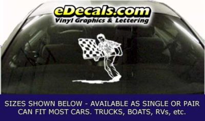 CFG269 Checkered Flag Decal