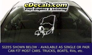 CFG270 Checkered Flag Decal