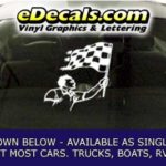 CFG272 Checkered Flag Decal