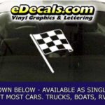 CFG273 Checkered Flag Decal