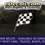 CFG275 Checkered Flag Decal