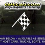 CFG277 Checkered Flag Decal