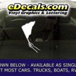 CFG279 Checkered Flag Decal