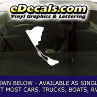  CFG280 Checkered Flag Decal