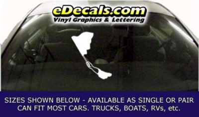 CFG280 Checkered Flag Decal