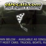 CFG282 Checkered Flag Decal