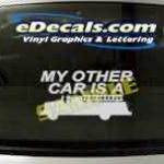 CRT310 Firefighter Truck Cartoon Decal