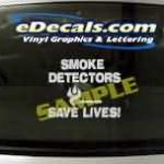 CRT336 Volunteer Firefighter Cartoon Decal