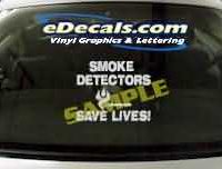  CRT336 Volunteer Firefighter Cartoon Decal