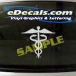 CRT342 EMT Firefighter Cartoon Decal