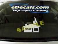  CRT344 Fire House Firefighter Cartoon Decal