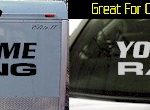 Custom314 Custom YOURNAMEHERE Racing Decal