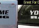 Custom317 Custom YOURNAMEHERE Racing Decal