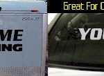 Custom318 Custom YOURNAMEHERE Racing Decal