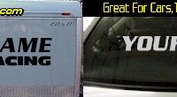 Custom318 Custom YOURNAMEHERE Racing Decal 