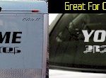 Custom321 Custom YOURNAMEHERE Racing Decal