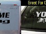 Custom323 Custom YOURNAMEHERE Racing Decal