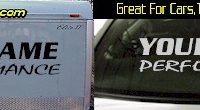 Custom332 Custom YOURNAMEHERE Performance Decal 