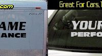 Custom338 Custom YOURNAMEHERE Performance Decal 