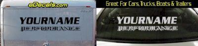 Custom340 Custom YOURNAMEHERE Performance Decal