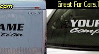 Custom342 Custom YOURNAMEHERE Competition Decal 