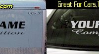 Custom344 Custom YOURNAMEHERE Competition Decal 