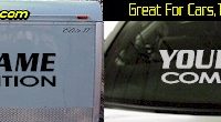 Custom351 Custom YOURNAMEHERE Competition Decal 