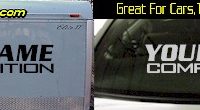 Custom352 Custom YOURNAMEHERE Competition Decal 