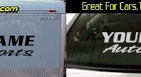 Custom358 Custom YOURNAMEHERE Autosports Decal 