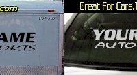 Custom364 Custom YOURNAMEHERE Autosports Decal 